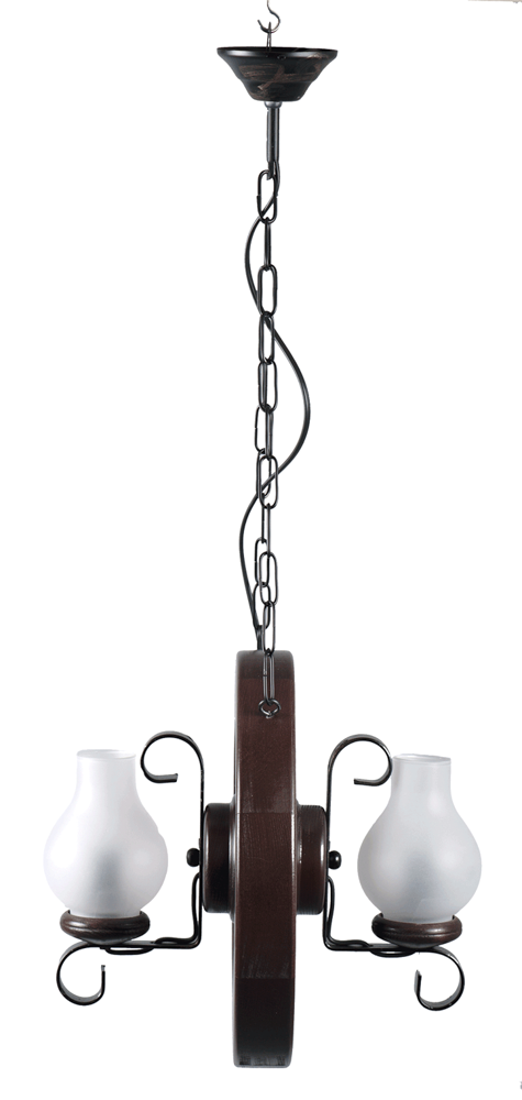 Lustra Elaria Wenge 2xE14 40W