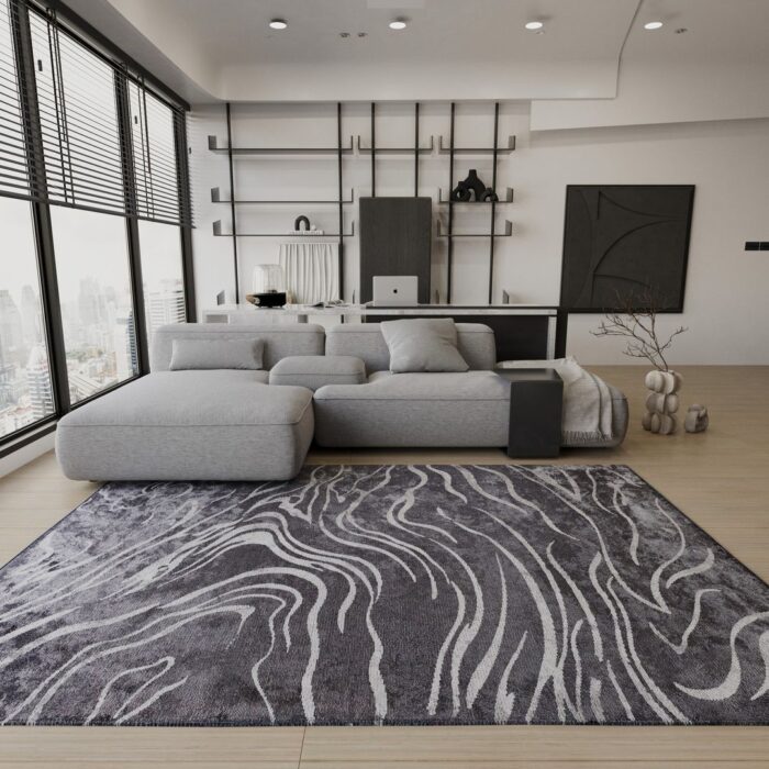 Coltar Nova din stofa gri format din 3 piese interschimbabile 300x70x40