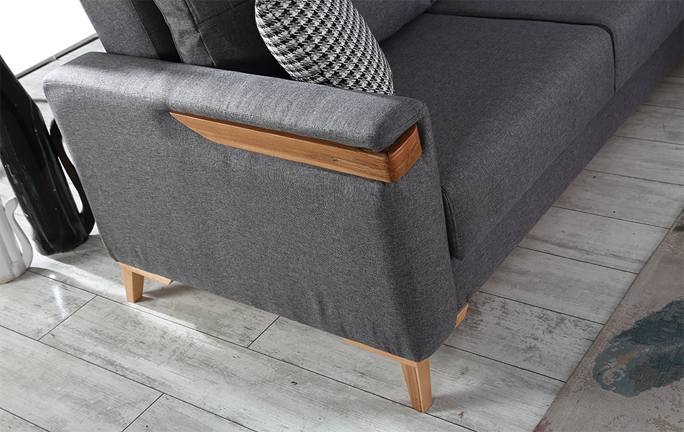 Coltar MONZA 260 x 225 cm - Saltea cu spuma, extensibil - imagine 7