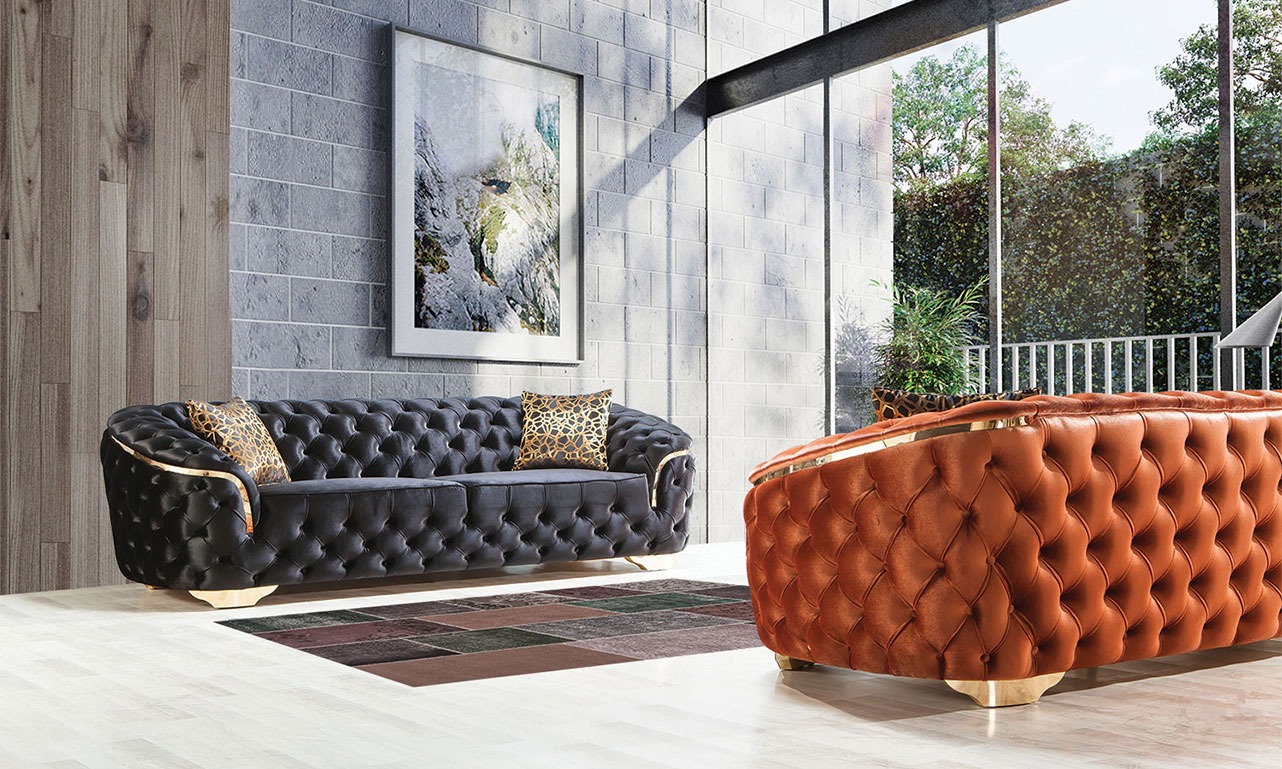 Canapea CAVALLI 230 cm / 190 cm / 85 cm - imagine 2
