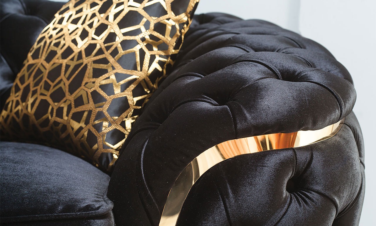 Canapea CAVALLI 230 cm / 190 cm / 85 cm - imagine 3