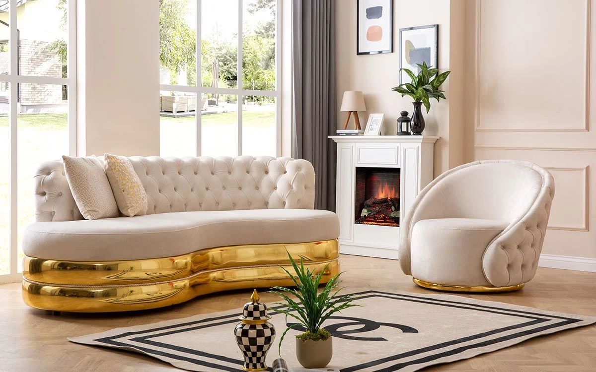 Canapea PARIS 230 cm / 190 cm / 90 cm - imagine 10