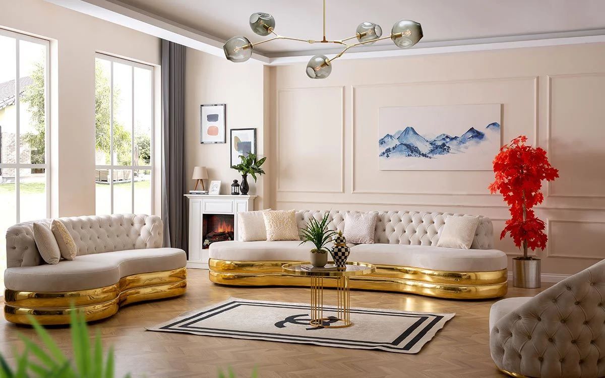 Canapea PARIS 230 cm / 190 cm / 90 cm - imagine 7