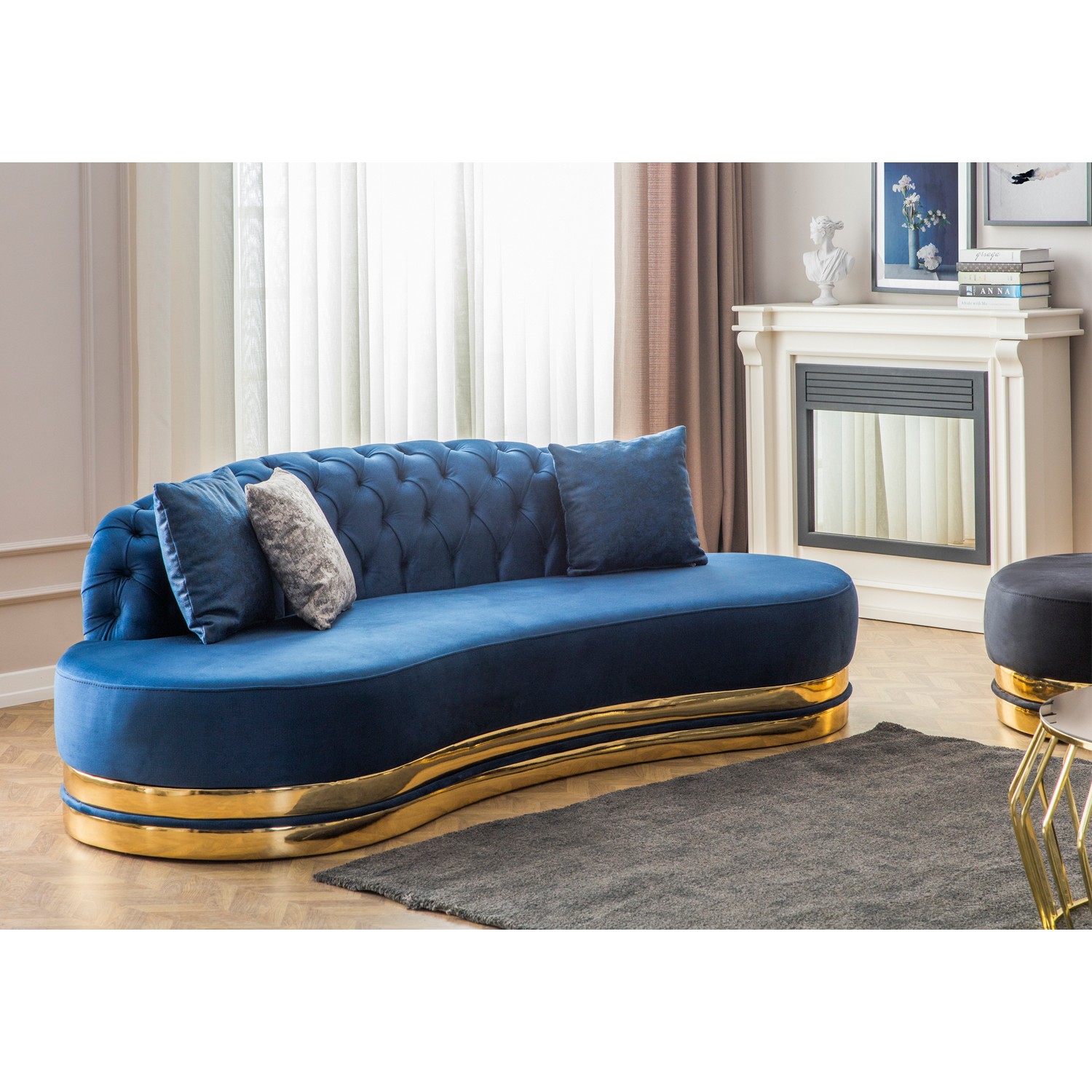 Canapea PARIS 230 cm / 190 cm / 90 cm - imagine 3