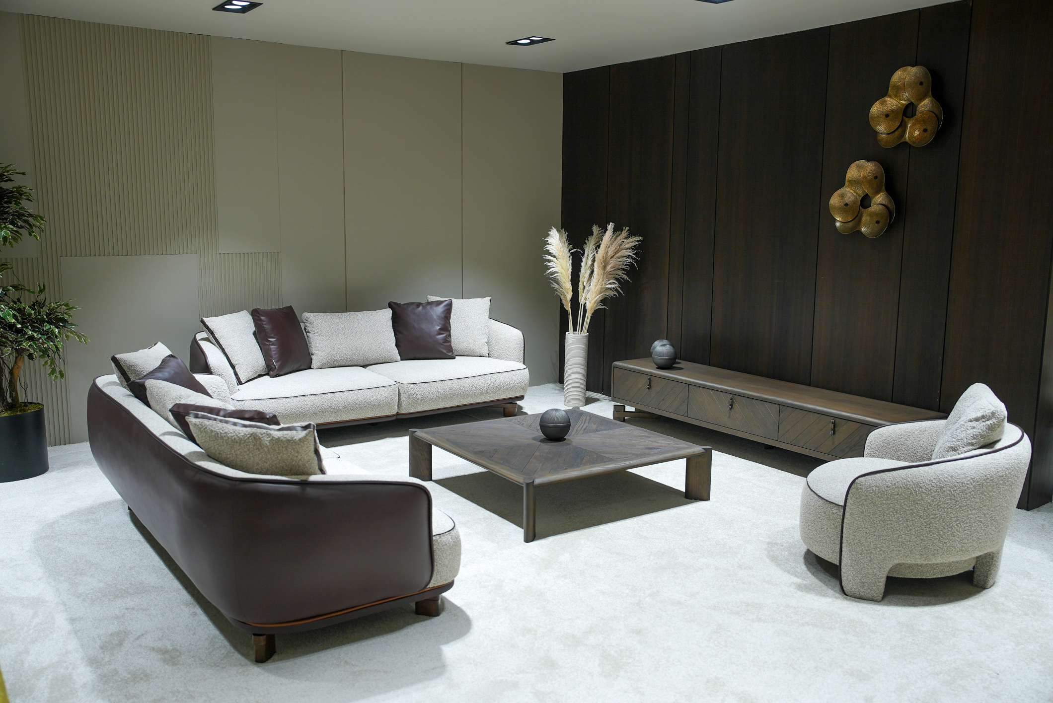 Fotoliu SMOKED 95 X 95 X70 - imagine 5