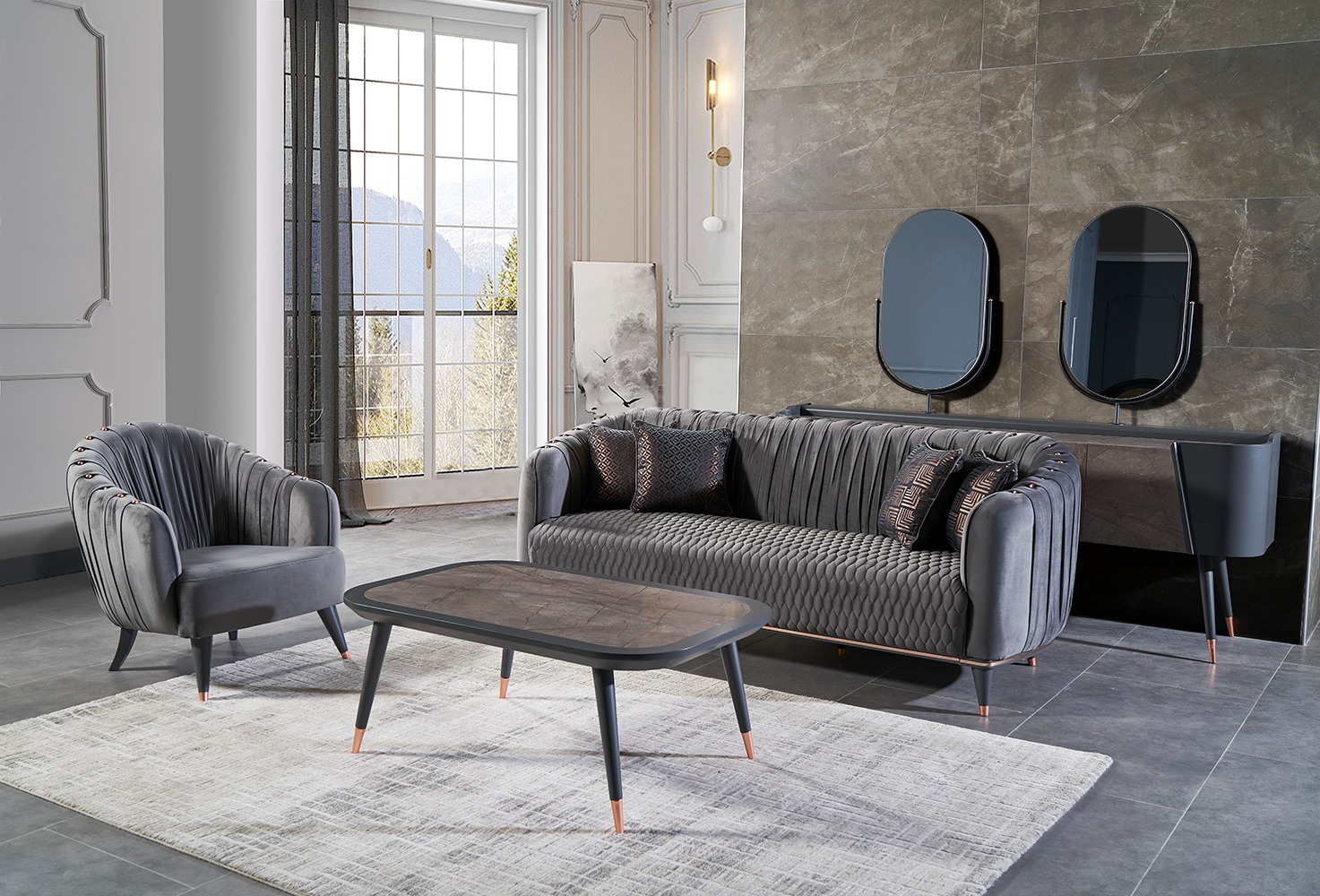 Fotoliu RITZ  100 x 80 x 90