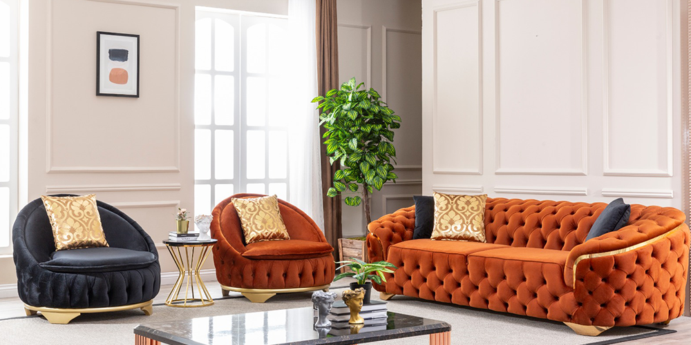 Fotoliu CAVALLI   85 x 90 x 85