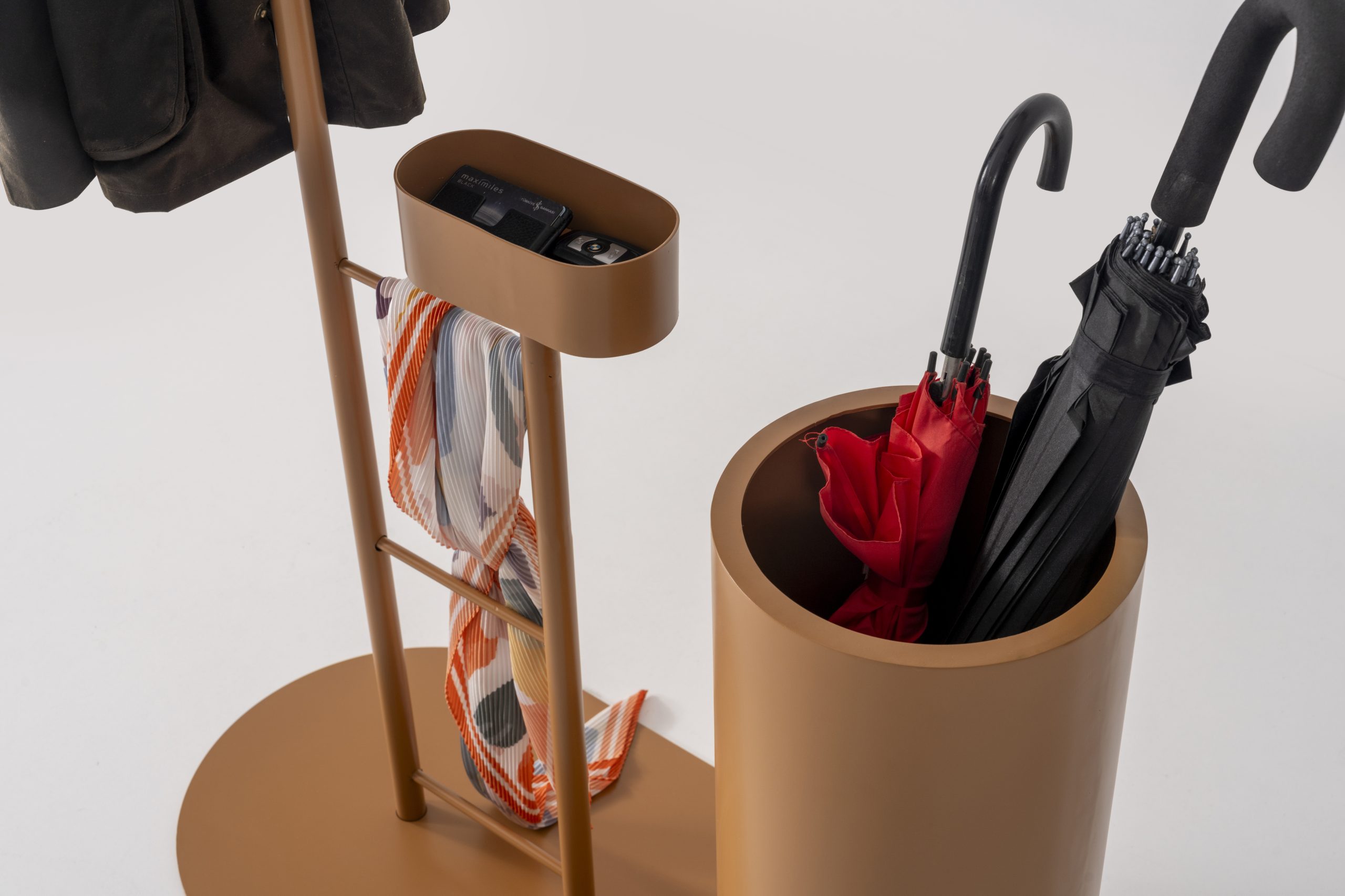 Cuier de Hol Ester cu Suport pentru Umbrele - imagine 6