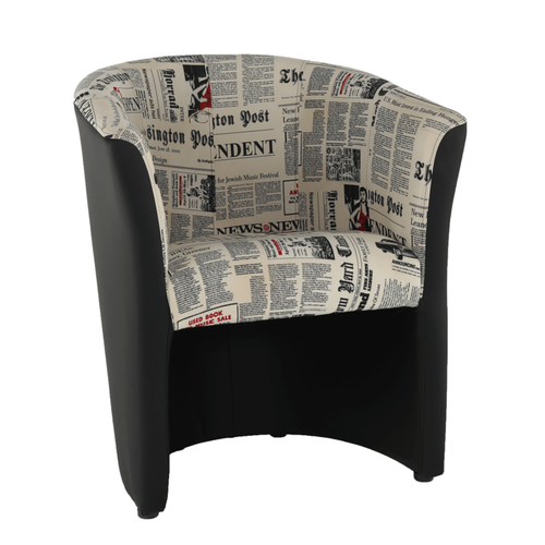 Fotoliu de club, material textil, CUBA - imagine 12
