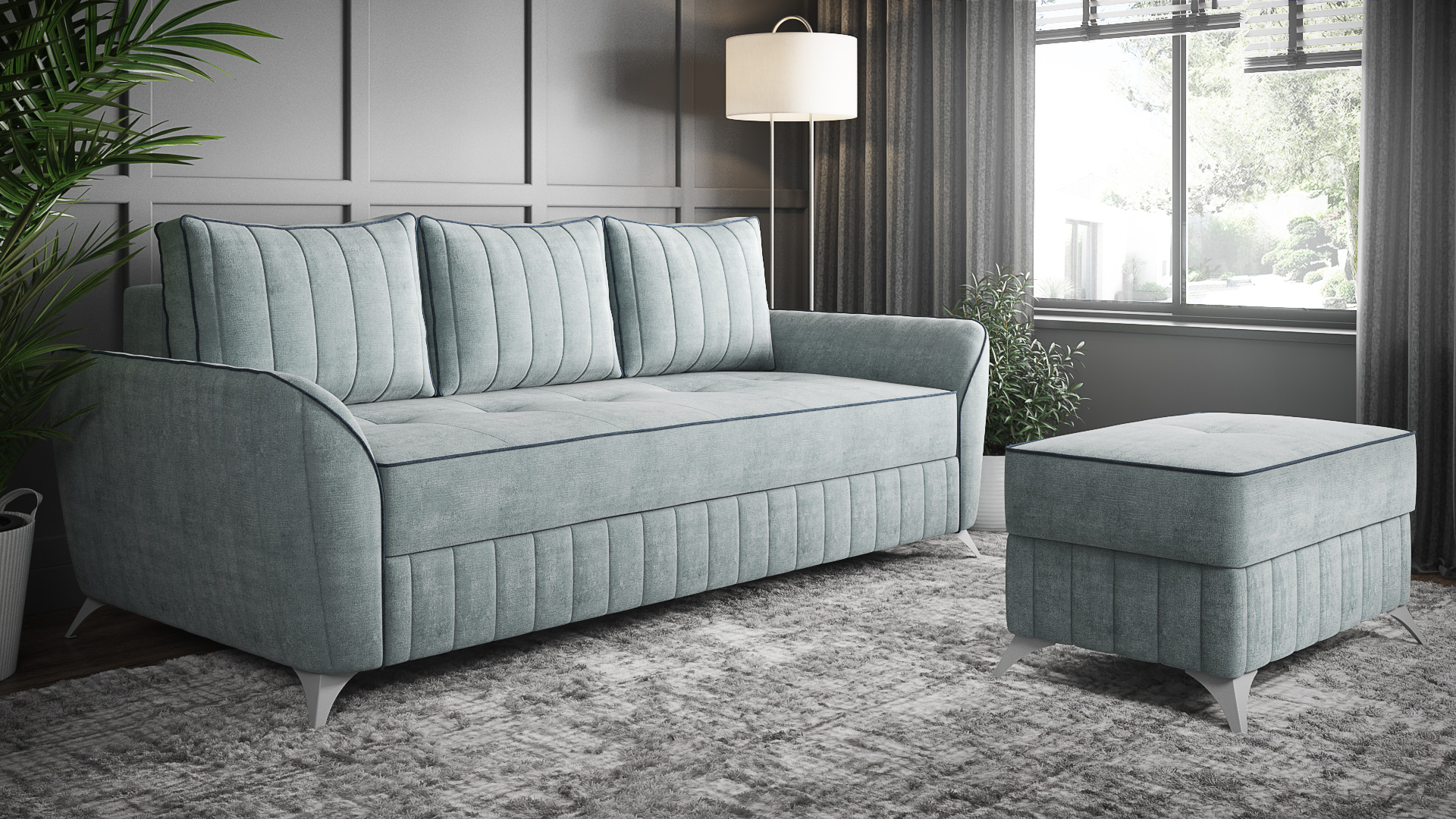 Canapea extensibila Dominic Prime 225 cm